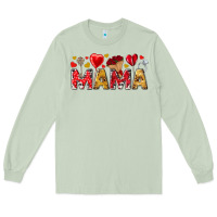 Matcha Valentine's Day Mama Mother's Day Long Sleeve Tee - HowdyJamesFarm