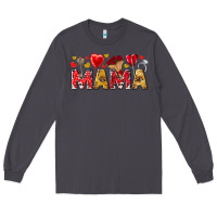 Smoke Valentine's Day Mama Mother's Day Long Sleeve Tee - HowdyJamesFarm