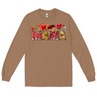 Toasted Coconut Valentine's Day Mama Mother's Day Long Sleeve Tee - HowdyJamesFarm