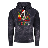 Cloud Black merry christmas heifer cow Vintage Hoodie - CowGirlArtShop