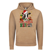 Vintage Coffee merry christmas heifer cow Vintage Hoodie - CowGirlArtShop