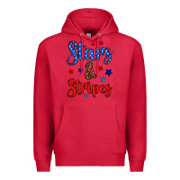 Cardinal stars & stripes Premium Hoodie - BundleAndBundleShop