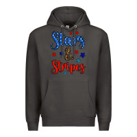 Smoke stars & stripes Premium Hoodie - BundleAndBundleShop