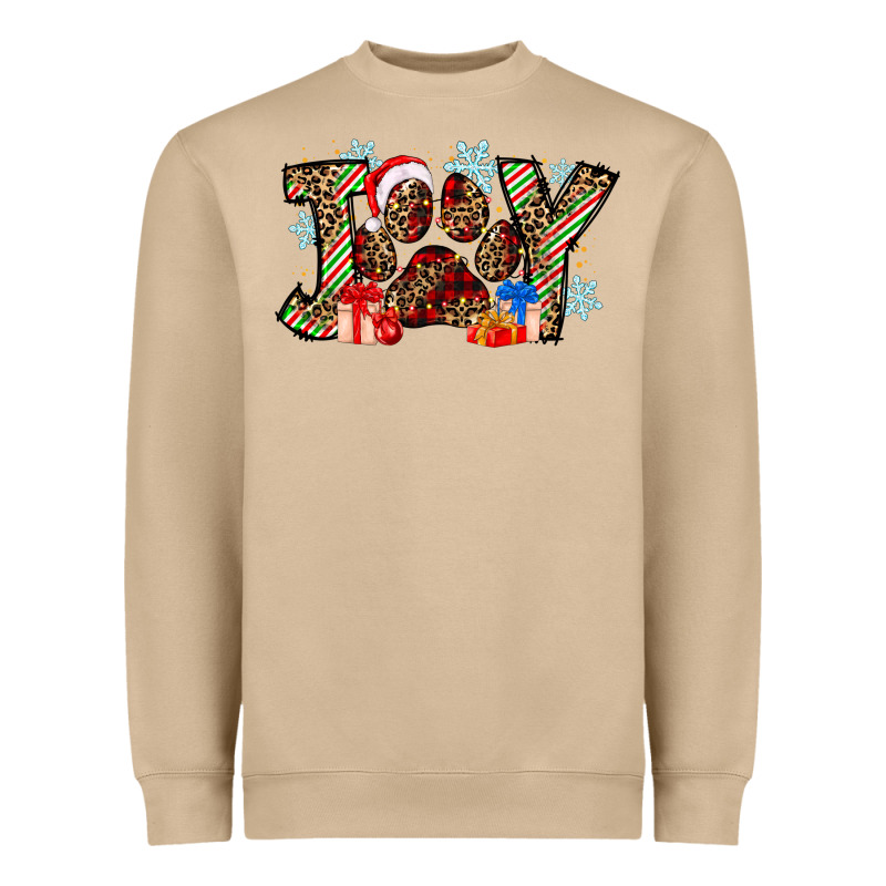 Festive Joy Heavyweight Sweatshirt by CowhideDigitalArt | Teevron