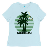 Baby Blue Gold Coast Ladies Tee - Bettercallsaul