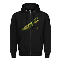Black mantis Zipper Hoodie - LillyAllenDesigns