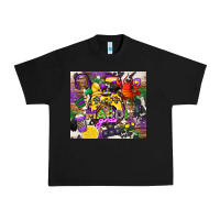 Black mardi gras gamer Urban Heavy Tee - CowGirlArtShop