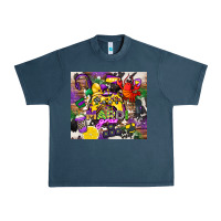 Midnight Navy mardi gras gamer Urban Heavy Tee - CowGirlArtShop
