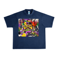 Navy mardi gras gamer Urban Heavy Tee - CowGirlArtShop