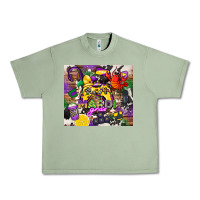 Oil Green mardi gras gamer Urban Heavy Tee - CowGirlArtShop