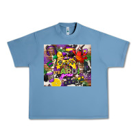 Pebble Blue mardi gras gamer Urban Heavy Tee - CowGirlArtShop