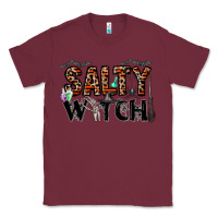 Burgundy salty witch Classic Tee - CowhideDigitalArt