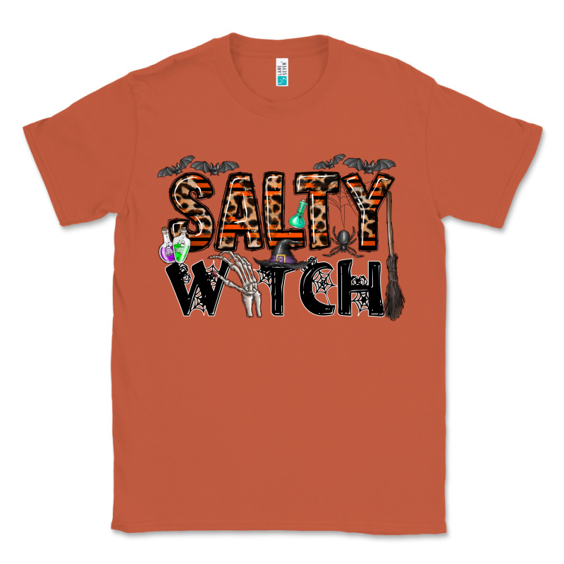 Salty Witch Classic Tee by CowhideDigitalArt | Teevron