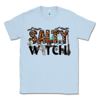Dusty Blue salty witch Classic Tee - CowhideDigitalArt