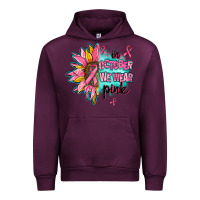 Mauve Wine sunflower in october we wear pink Urban Hoodie - AdoDesignShop
