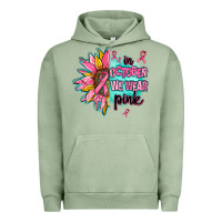Pigment Oil Green sunflower in october we wear pink Urban Hoodie - AdoDesignShop