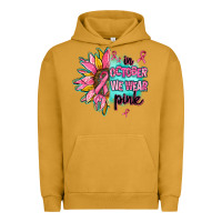 Pigment Peanut Butter sunflower in october we wear pink Urban Hoodie - AdoDesignShop