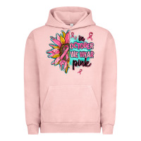 Pigment Salmon sunflower in october we wear pink Urban Hoodie - AdoDesignShop