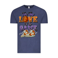 Vintage Denim for the love of the game basketball Vintage Tee - HowdyJamesFarm