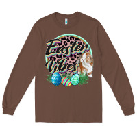 Chestnut Easter vibes Easter Day Long Sleeve Tee - CowGirlArtShop