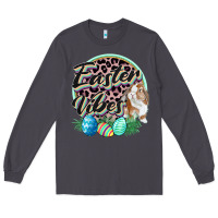 Smoke Easter vibes Easter Day Long Sleeve Tee - CowGirlArtShop