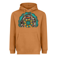Meerkat gemstone sunflower  rainbow Heavyweight Hoodie - Artiststas