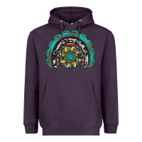 Plum gemstone sunflower  rainbow Heavyweight Hoodie - Artiststas