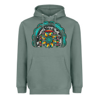 Sage gemstone sunflower  rainbow Heavyweight Hoodie - Artiststas