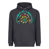 Smoke gemstone sunflower  rainbow Heavyweight Hoodie - Artiststas
