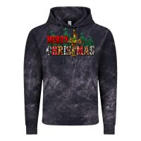 Cloud Black merry christmas  cross Vintage Hoodie - CowGirlArtShop