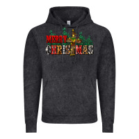 Vintage Black merry christmas  cross Vintage Hoodie - CowGirlArtShop