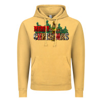 Vintage Mustard merry christmas  cross Vintage Hoodie - CowGirlArtShop