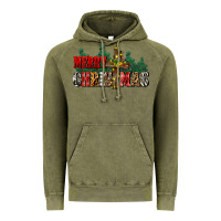 Vintage Olive merry christmas  cross Vintage Hoodie - CowGirlArtShop