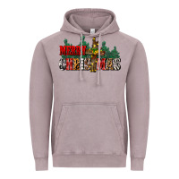 Vintage Zinc merry christmas  cross Vintage Hoodie - CowGirlArtShop