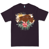 Plum Take No Bull Floral Rodeo Premium Tee - Bettercallsaul