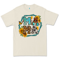 Bone sunflowers hexagon frame mama Premium Tee - Jasminsmagicworld