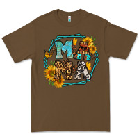 Cacao sunflowers hexagon frame mama Premium Tee - Jasminsmagicworld