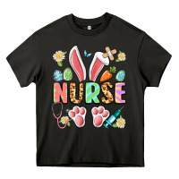 Asphalt easter nurse bunny Heavy Core Tee - Artiststas