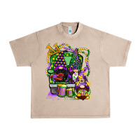 French Oak mardi gras gnomies truck Urban Heavy Tee - CowGirlArtShop
