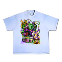 Grape Ice mardi gras gnomies truck Urban Heavy Tee - CowGirlArtShop