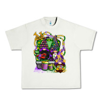 Pistachio mardi gras gnomies truck Urban Heavy Tee - CowGirlArtShop