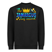 Black The Jamarcus Has Arrived Heavyweight Sweatshirt - CowhideDigitalArt