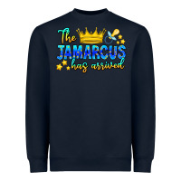 Navy The Jamarcus Has Arrived Heavyweight Sweatshirt - CowhideDigitalArt