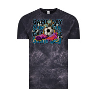 Cloud Black Game day soccer Vintage Tee - HowdyJamesFarm