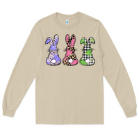 Mushroom Easter bunnies Long Sleeve Tee - CowGirlArtShop