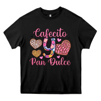Black cafecito y pan dulce Heavy Core Tee - Artiststas