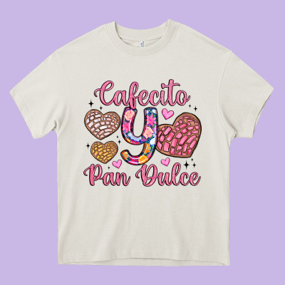 Cafecito Y Pan Dulce Heavy Core Tee Designed By Artiststas