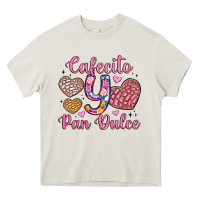 Cream cafecito y pan dulce Heavy Core Tee - Artiststas