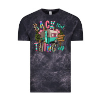 Cloud Black back that thing up camping Vintage Tee - RanaPortraitStore