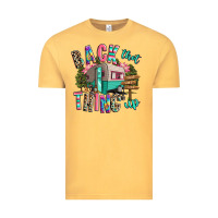 Vintage Mustard back that thing up camping Vintage Tee - RanaPortraitStore